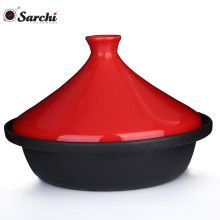 High Quality Cast Iron tajines pot with enamel coating